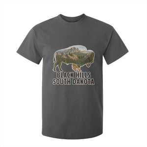 Black Hills South Dakota Bison T Shirt For Kid State Pride Gift