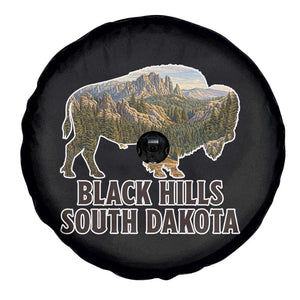 Black Hills South Dakota Bison Spare Tire Cover State Pride Gift