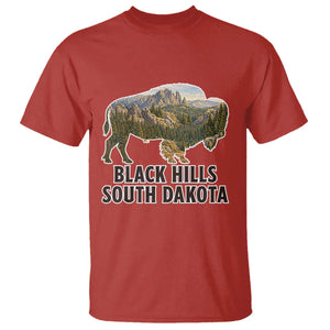 Black Hills South Dakota Bison T Shirt State Pride Gift