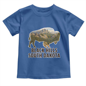 Black Hills South Dakota Bison Toddler T Shirt State Pride Gift