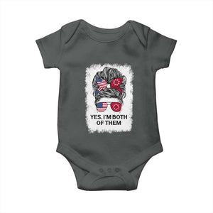 Lakota And American Pride Baby Onesie Im Both Of Them Oglala Native Heritage