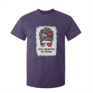 Lakota And American Pride T Shirt For Kid Im Both Of Them Oglala Native Heritage