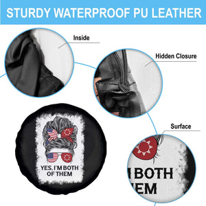 Lakota And American Pride Spare Tire Cover Im Both Of Them Oglala Native Heritage