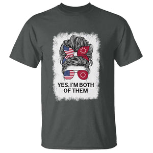 Lakota And American Pride T Shirt Im Both Of Them Oglala Native Heritage