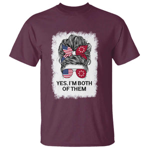 Lakota And American Pride T Shirt Im Both Of Them Oglala Native Heritage
