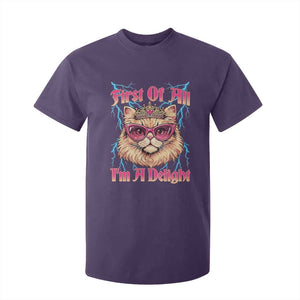 First Of All Im A Delight T Shirt For Kid Geek Princess Cat Gift