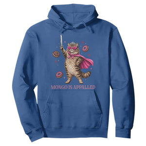 Cute Warrior Princess Cat With Sword Hoodie Fantasy Reader Gift