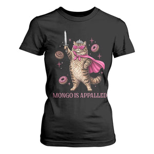 Cute Warrior Princess Cat With Sword T Shirt For Women Fantasy Reader Gift