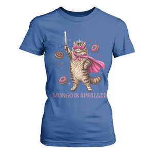 Cute Warrior Princess Cat With Sword T Shirt For Women Fantasy Reader Gift