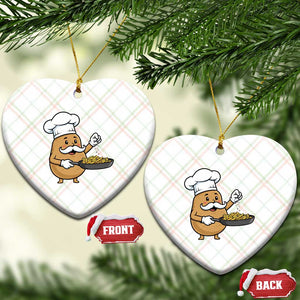 Funny Potato Cooking French Fries Ceramic Ornament Food Lover Gift TS12 Print Your Wear