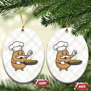 Funny Potato Cooking French Fries Ceramic Ornament Food Lover Gift TS12 Print Your Wear