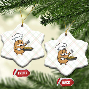 Funny Potato Cooking French Fries Ceramic Ornament Food Lover Gift TS12 Print Your Wear