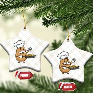 Funny Potato Cooking French Fries Ceramic Ornament Food Lover Gift TS12 Print Your Wear