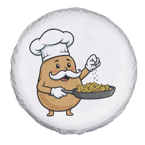 Funny Potato Cooking French Fries Spare Tire Cover Food Lover Gift TS12 Print Your Wear