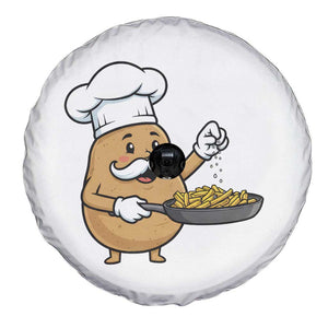Funny Potato Cooking French Fries Spare Tire Cover Food Lover Gift TS12 Print Your Wear