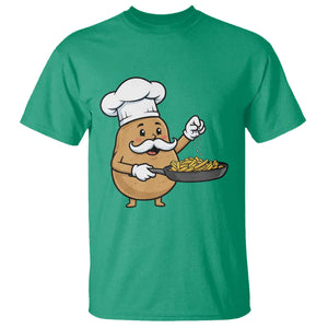 Funny Potato Cooking French Fries T Shirt Food Lover Gift TS12 Irish Green Print Your Wear