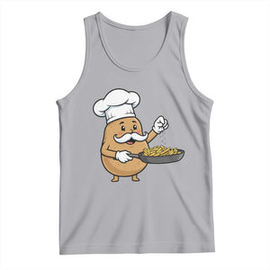 Funny Potato Cooking French Fries Tank Top Food Lover Gift TS12 Athletic Heather Print Your Wear