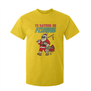Id Rather Be Fishing T Shirt For Kid Funny Christmas Holiday Gift TS12 Daisy Print Your Wear