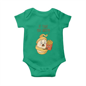 Funny French Fries Lover Baby Onesie Is That You Bro TS12 Irish Green Print Your Wear