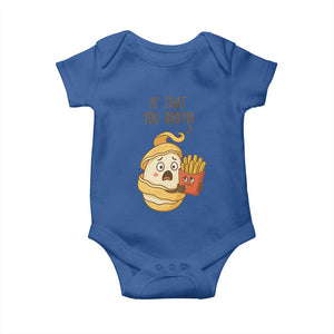 Funny French Fries Lover Baby Onesie Is That You Bro TS12 Royal Blue Print Your Wear