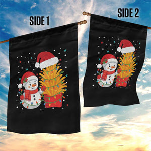 Funny Snowman Decorating French Fries Garden Flag Christmas Gift TS12 Print Your Wear