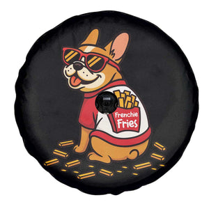 Frenchie Fries Spare Tire Cover Funny French Bulldog Lover Gift TS12 Print Your Wear