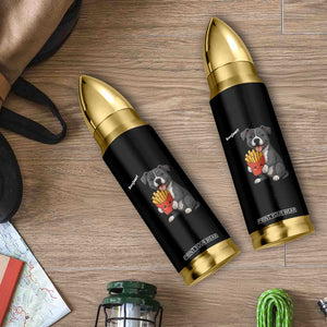 Funny Bonjour French Fries Bullet Tumbler Pitbull Dog Gift TS12 Print Your Wear