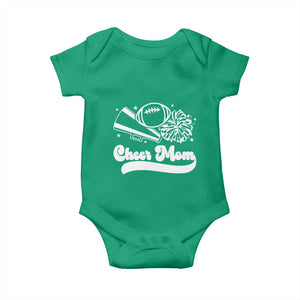 Cheer Mom Football Game Day Baby Onesie Cheerleader Team Spirit Gift TS12 Irish Green Print Your Wear