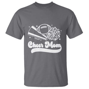 Cheer Mom Football Game Day T Shirt Cheerleader Team Spirit Gift TS12 Charcoal Print Your Wear