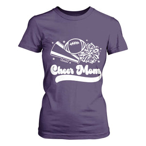 Cheer Mom Football Game Day T Shirt For Women Cheerleader Team Spirit Gift TS12 Purple Print Your Wear