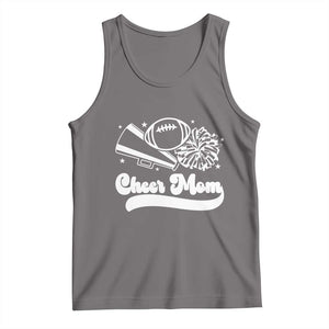 Cheer Mom Football Game Day Tank Top Cheerleader Team Spirit Gift TS12 Deep Heather Print Your Wear