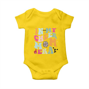 In My Cheer Mom Era Baby Onesie Cheerleading Gift TS12 Daisy Print Your Wear