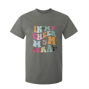 In My Cheer Mom Era T Shirt For Kid Cheerleading Gift TS12 Military Green Print Your Wear