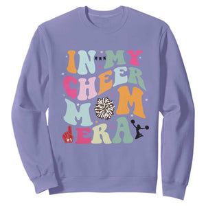 In My Cheer Mom Era Sweatshirt Cheerleading Gift TS12 Violet Print Your Wear