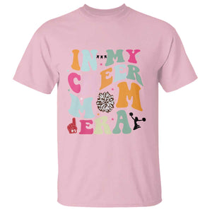 In My Cheer Mom Era T Shirt Cheerleading Gift TS12 Light Pink Print Your Wear