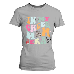 In My Cheer Mom Era T Shirt For Women Cheerleading Gift TS12 Sport Gray Print Your Wear