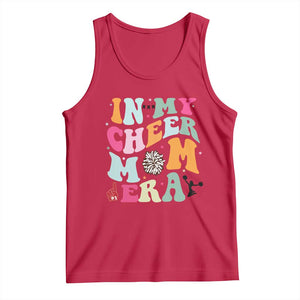 In My Cheer Mom Era Tank Top Cheerleading Gift TS12 Red Print Your Wear