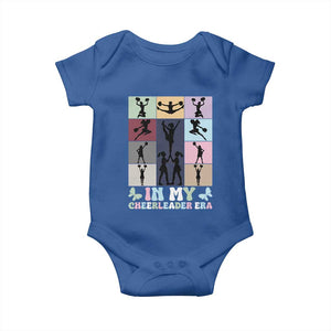 In My Cheer Mom Era Baby Onesie Cheerleader Squad Fan Gift TS12 Royal Blue Print Your Wear