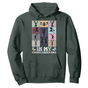 In My Cheer Mom Era Hoodie Cheerleader Squad Fan Gift TS12 Dark Forest Green Print Your Wear