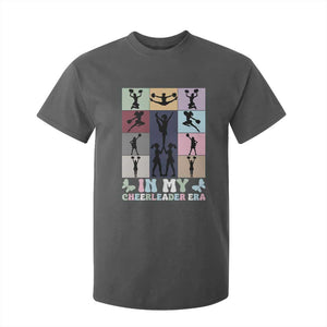 In My Cheer Mom Era T Shirt For Kid Cheerleader Squad Fan Gift TS12 Dark Heather Print Your Wear