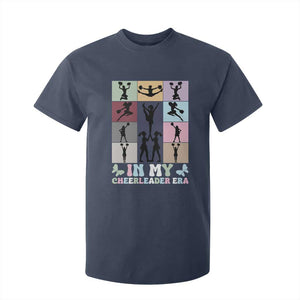 In My Cheer Mom Era T Shirt For Kid Cheerleader Squad Fan Gift TS12 Navy Print Your Wear