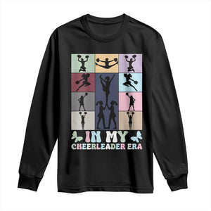 In My Cheer Mom Era Long Sleeve Shirt Cheerleader Squad Fan Gift TS12 Black Print Your Wear