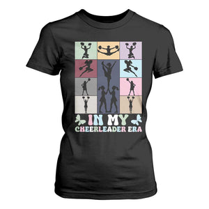 In My Cheer Mom Era T Shirt For Women Cheerleader Squad Fan Gift TS12 Black Print Your Wear