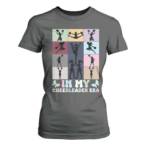 In My Cheer Mom Era T Shirt For Women Cheerleader Squad Fan Gift TS12 Dark Heather Print Your Wear