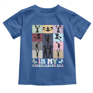In My Cheer Mom Era Toddler T Shirt Cheerleader Squad Fan Gift TS12 Royal Blue Print Your Wear