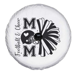 Proud Football And Cheer Mom Quote Spare Tire Cover Gift For Sports Season TS12 Print Your Wear
