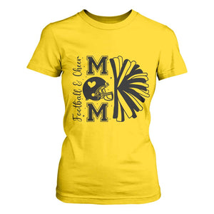 Proud Football And Cheer Mom Quote T Shirt For Women Gift For Sports Season TS12 Daisy Print Your Wear