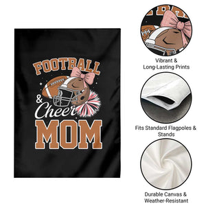 Funny Football And Cheer Mom Quote Garden Flag Sports Season Gift TS12 Print Your Wear