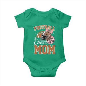 Funny Football And Cheer Mom Quote Baby Onesie Sports Season Gift TS12 Irish Green Print Your Wear