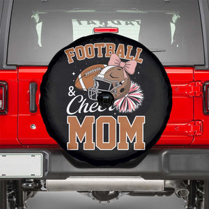 Funny Football And Cheer Mom Quote Spare Tire Cover Sports Season Gift TS12 Black Print Your Wear
